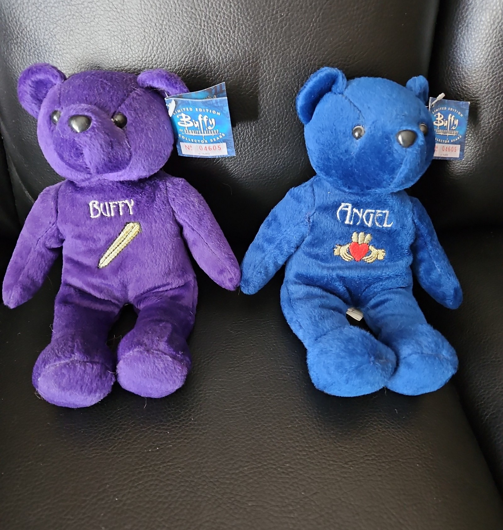Buffy and Angel bear set limited edition