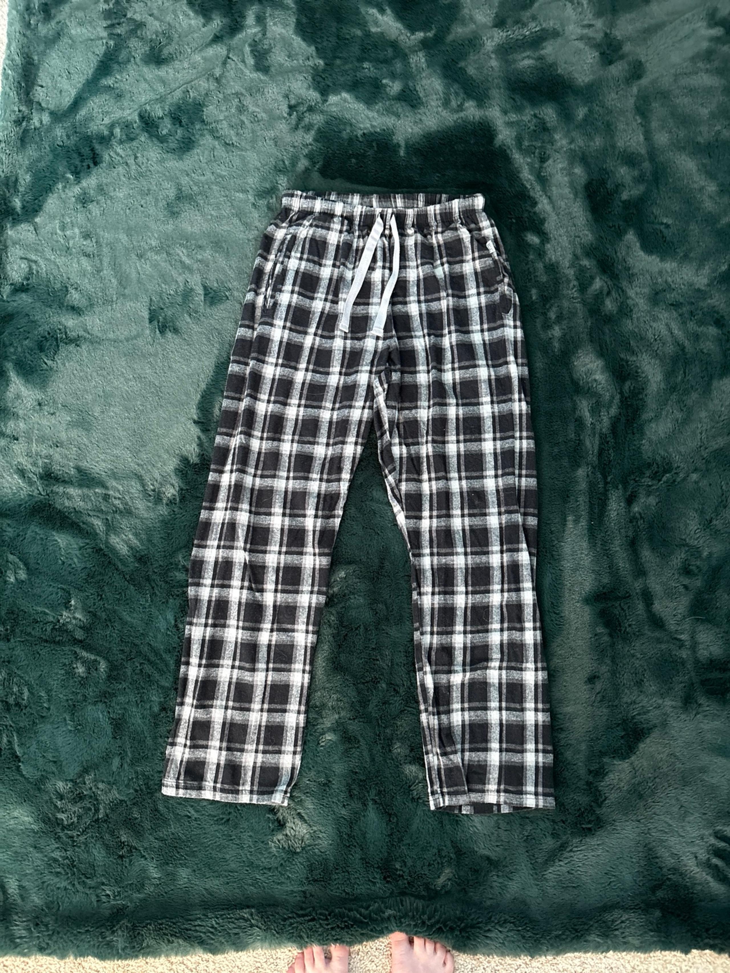 Boxercraft Black and White Plaid Pajama Pants