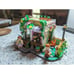 Flower Friend House Building Set, Creative Greenhouse Building Toy Set with LED