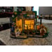 Flower Friend House Building Set, Creative Greenhouse Building Toy Set with LED