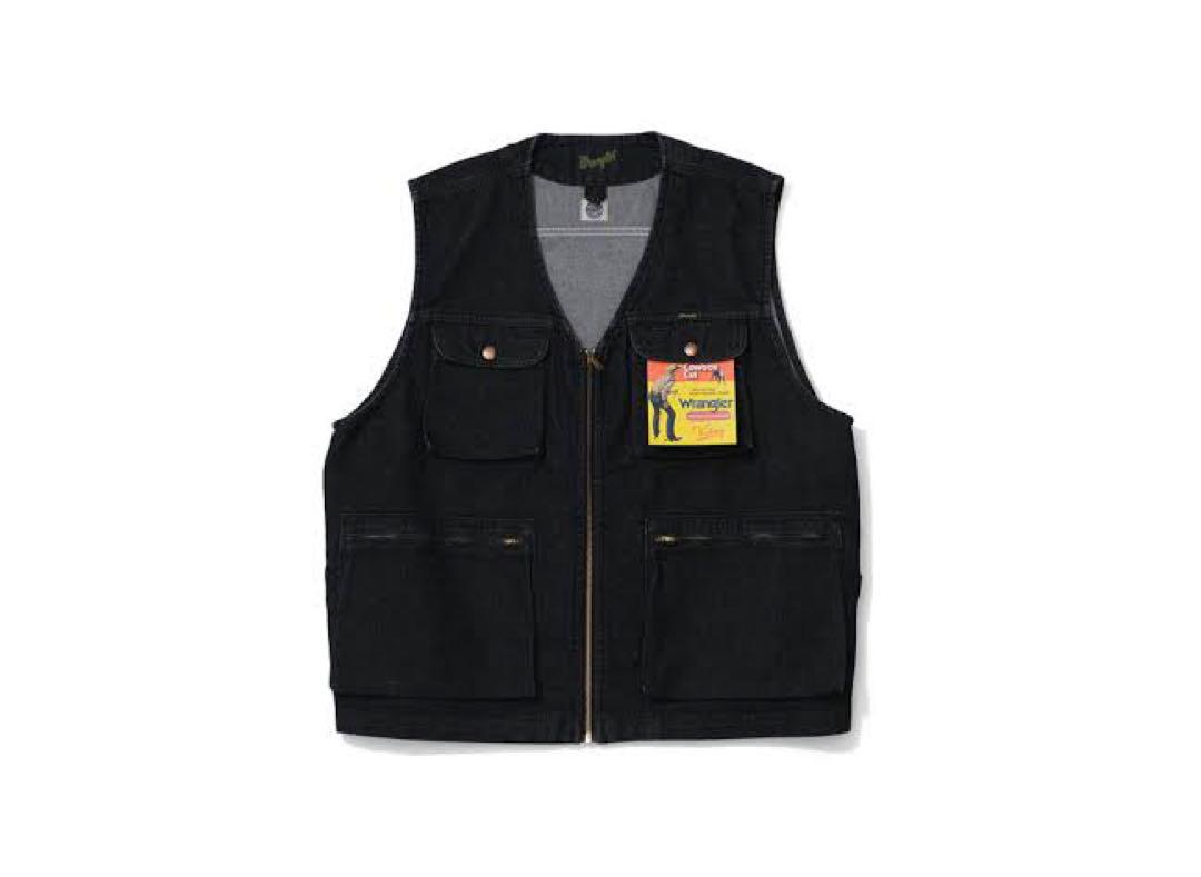 ー品販売  KEBOZ × Black Vest Denim Wrangler ジャケット・アウター