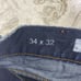 Gap 1969 Authentic Skinny Men's Jeans Distressed 34 x 32 Medium Wash Blue