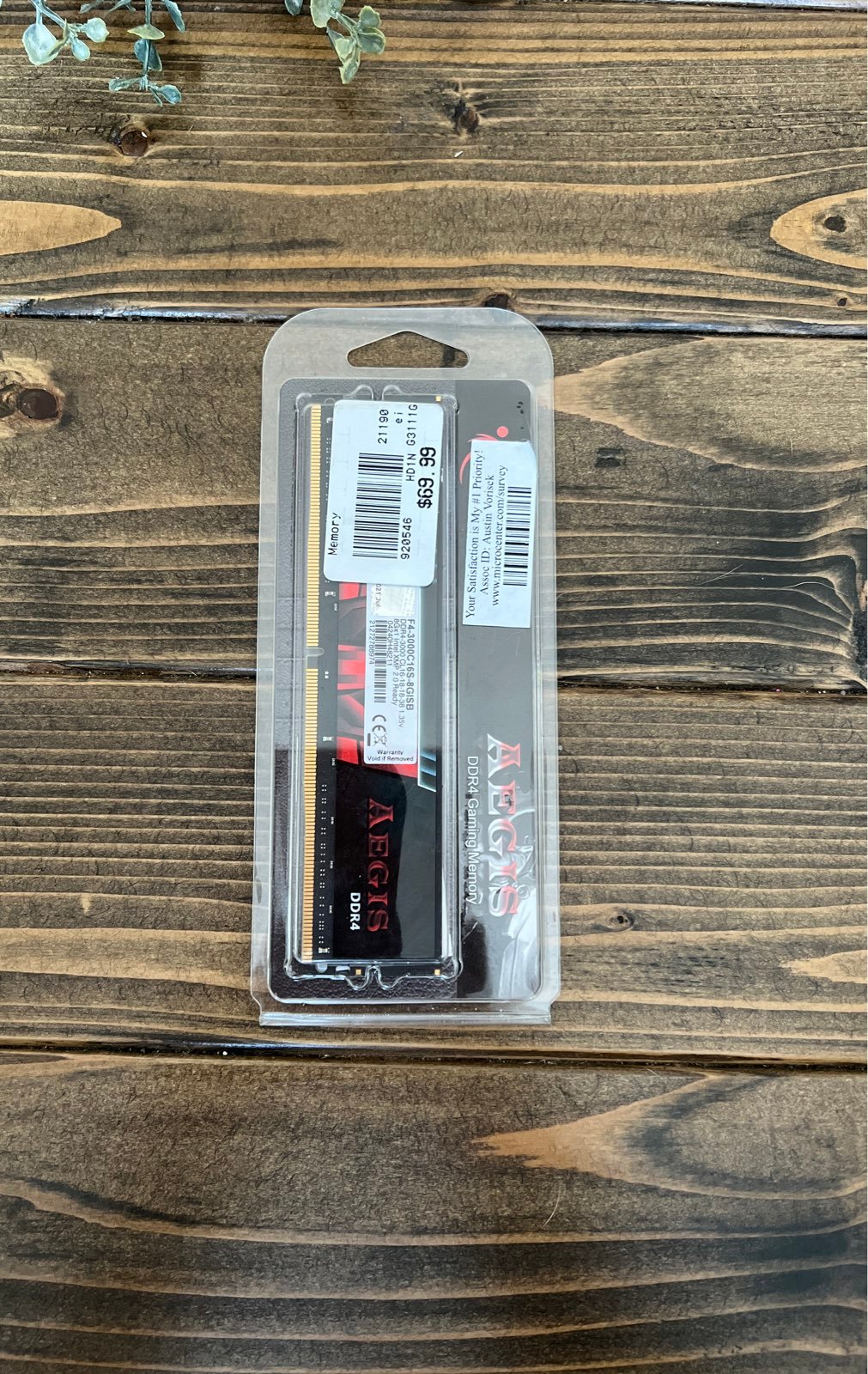 AEGIS DDR4 gaming memory