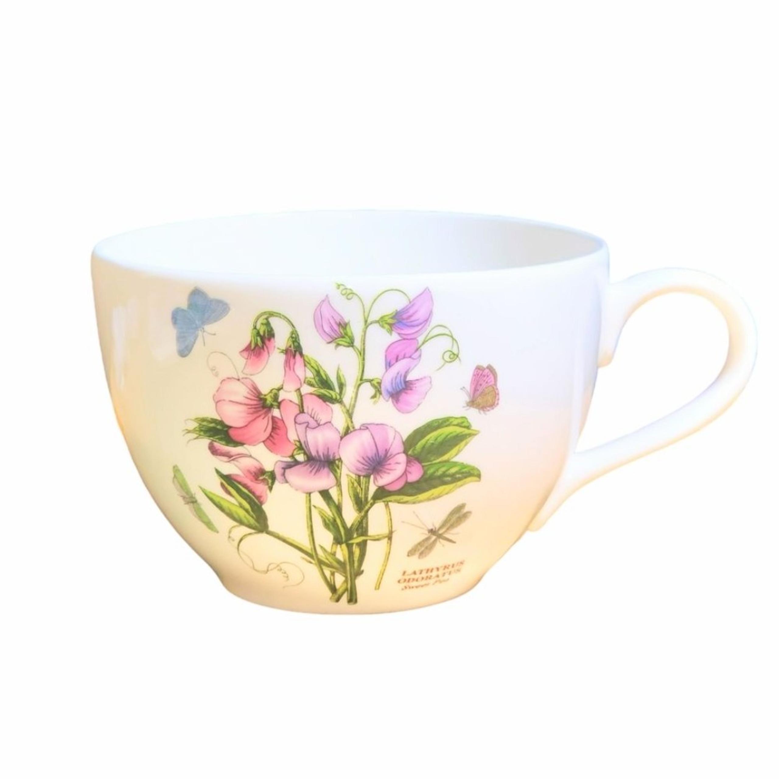 Portmeirion Botanic Garden Lathyrus Odoratus Sweet Pea 20 fl.oz. Jumbo Cup Mug