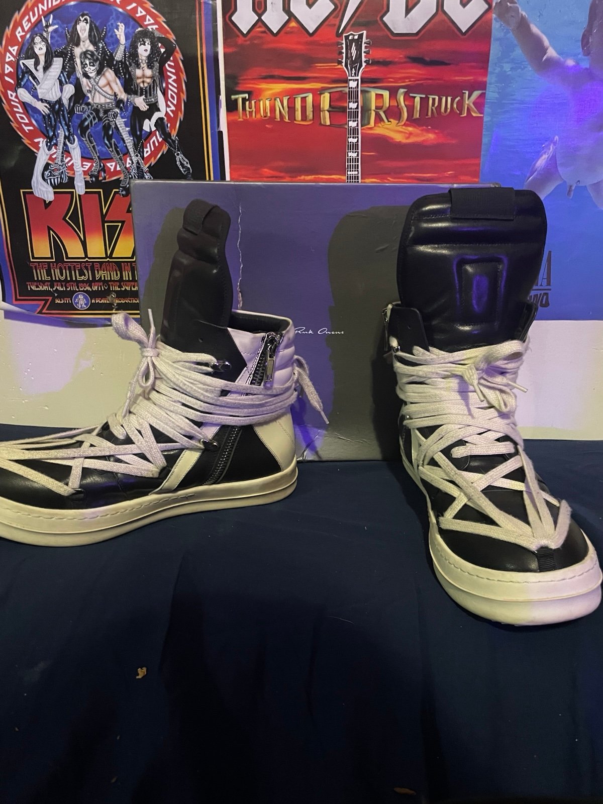 Rick Owen’s hexagon geobaskets