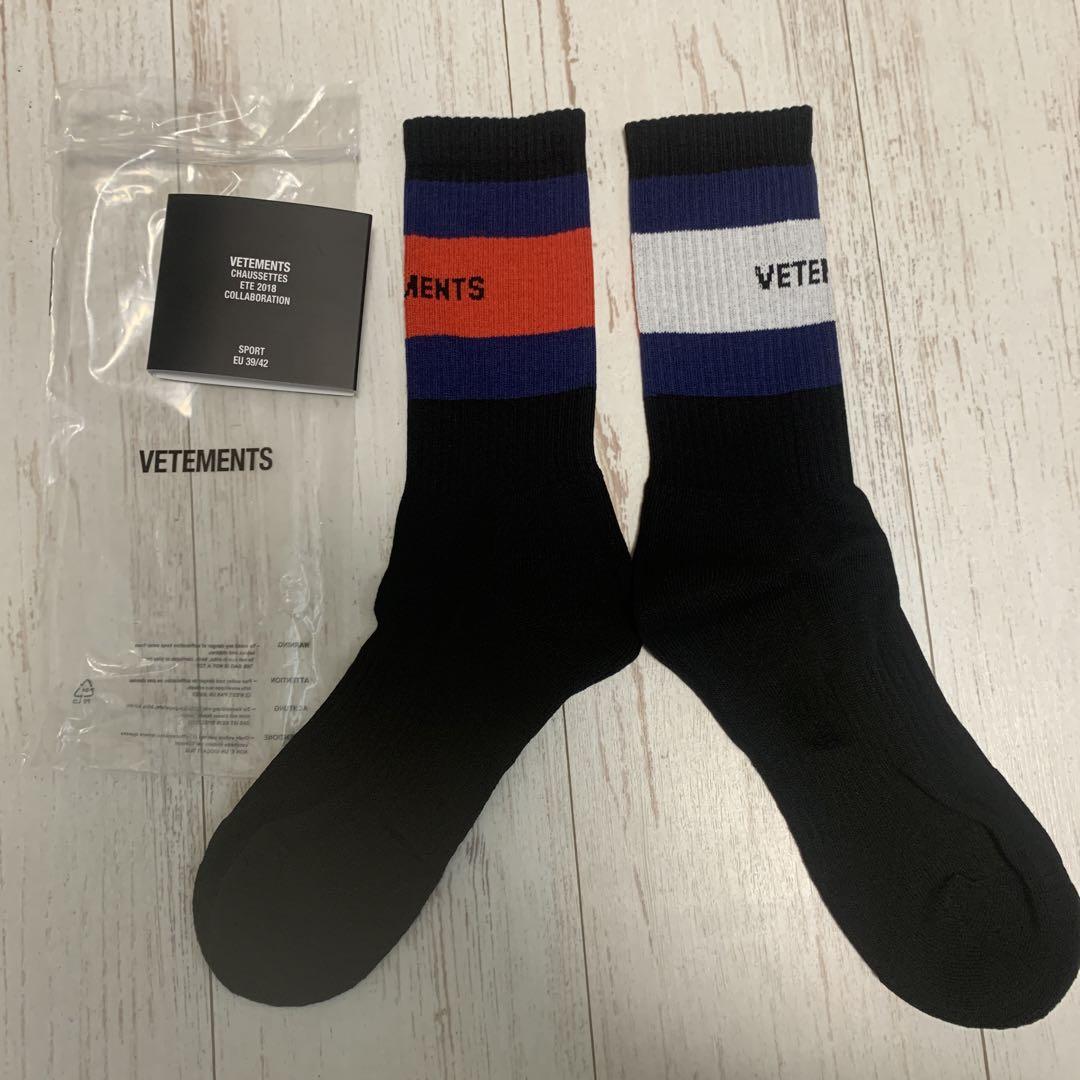 【Authentic】VETEMENTS x Tommy Hilfiger Collaboration Socks