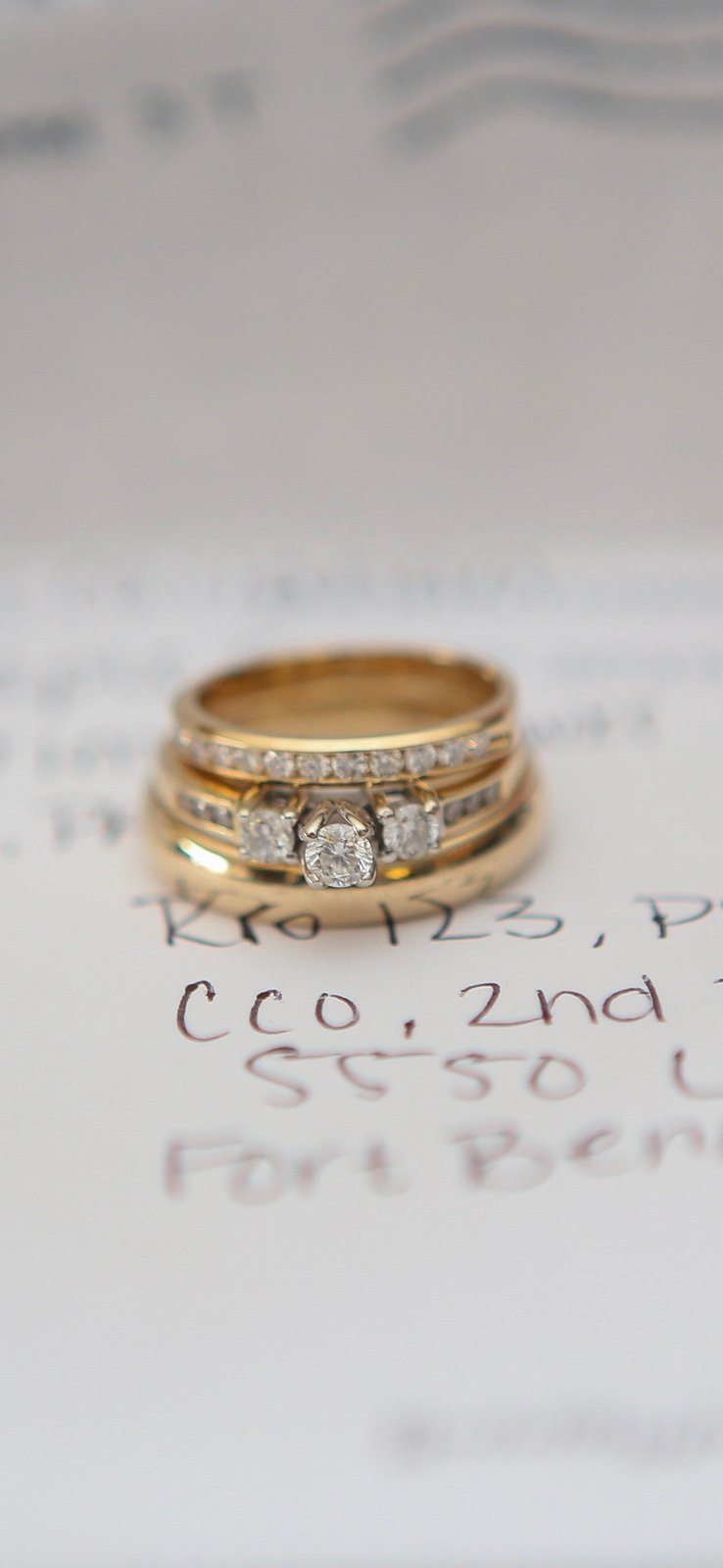 Women’s Engagement Ring & Wedding Band