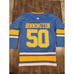 Adidas Authentic Jordan Binnington St. Louis Blues NHL Jersey Blue Size 50