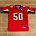 Vintage Ed Hartwell #50 Autographed Atlanta Falcons Reebok Jersey Size XL Signed