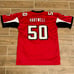 Vintage Ed Hartwell #50 Autographed Atlanta Falcons Reebok Jersey Size XL Signed
