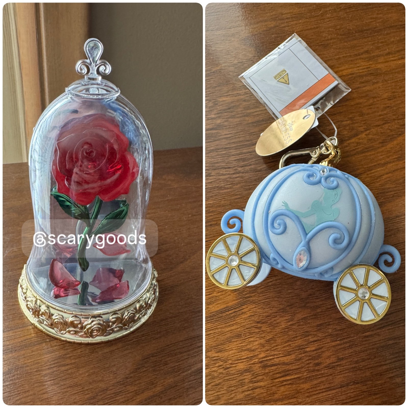 DISNEY BATH & BODY WORKS Belle Wallflower and Cinderella PocketBac