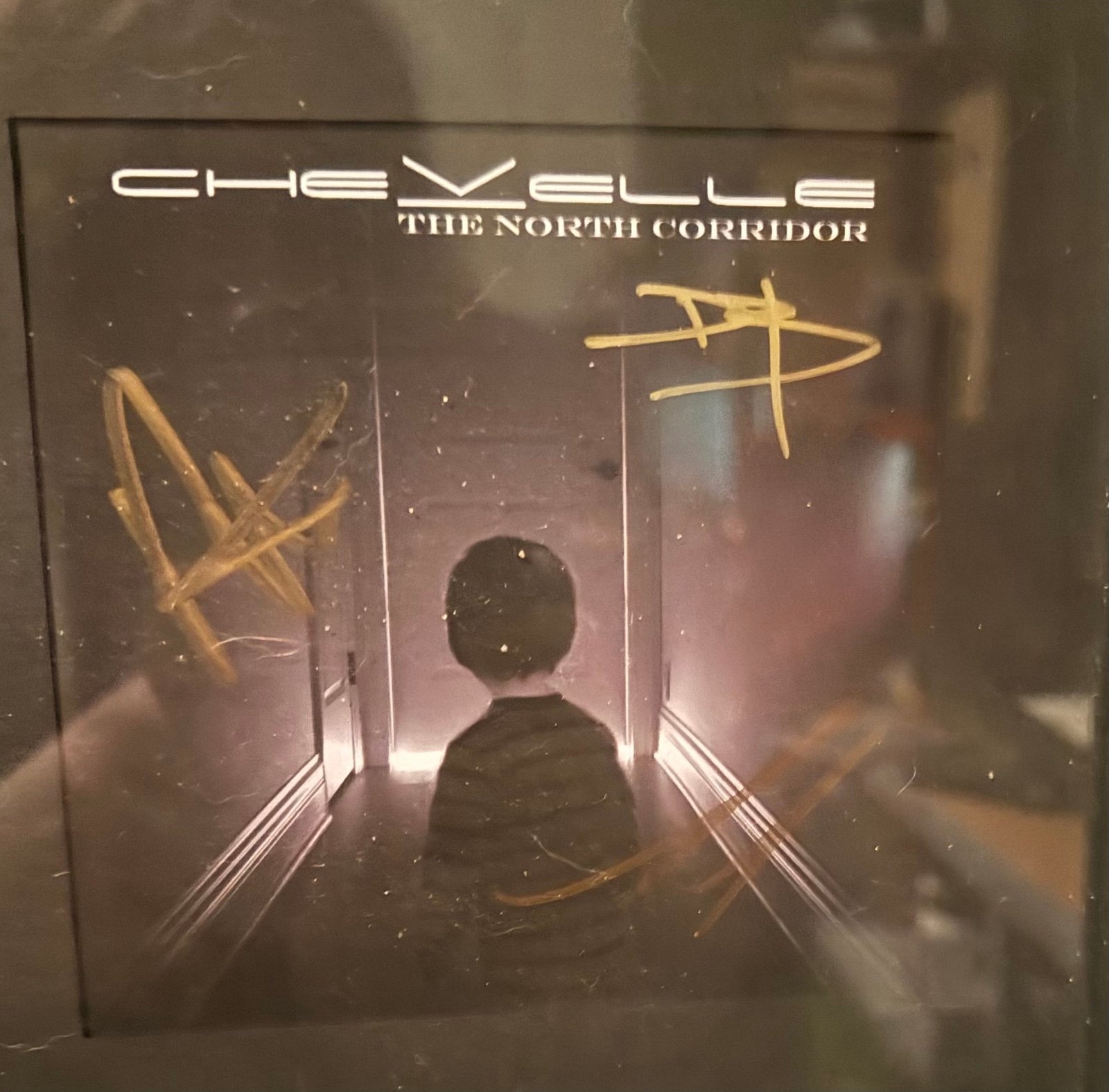 Chevelle signed CD COVER