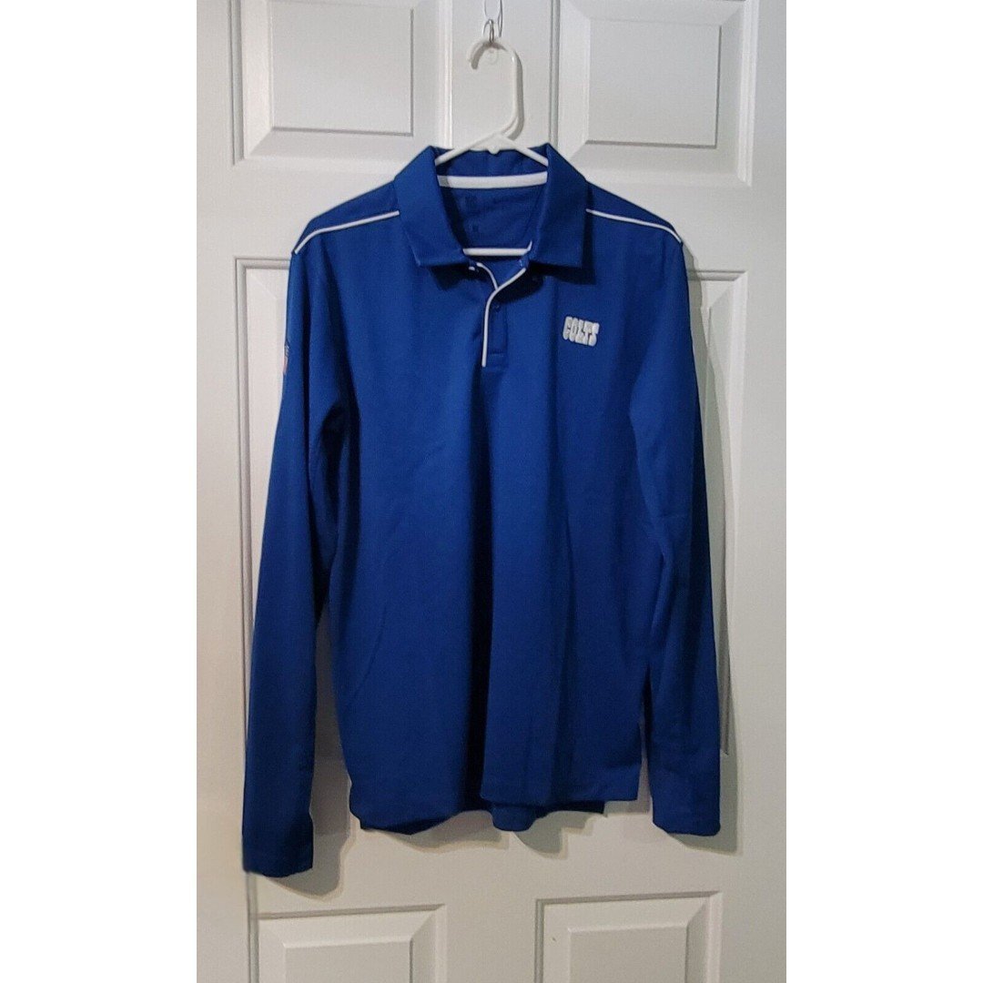 Indianapolis Colts Nike NFL On-Field Dri-FIT Long Sleeve Shirt Men's Size Medium