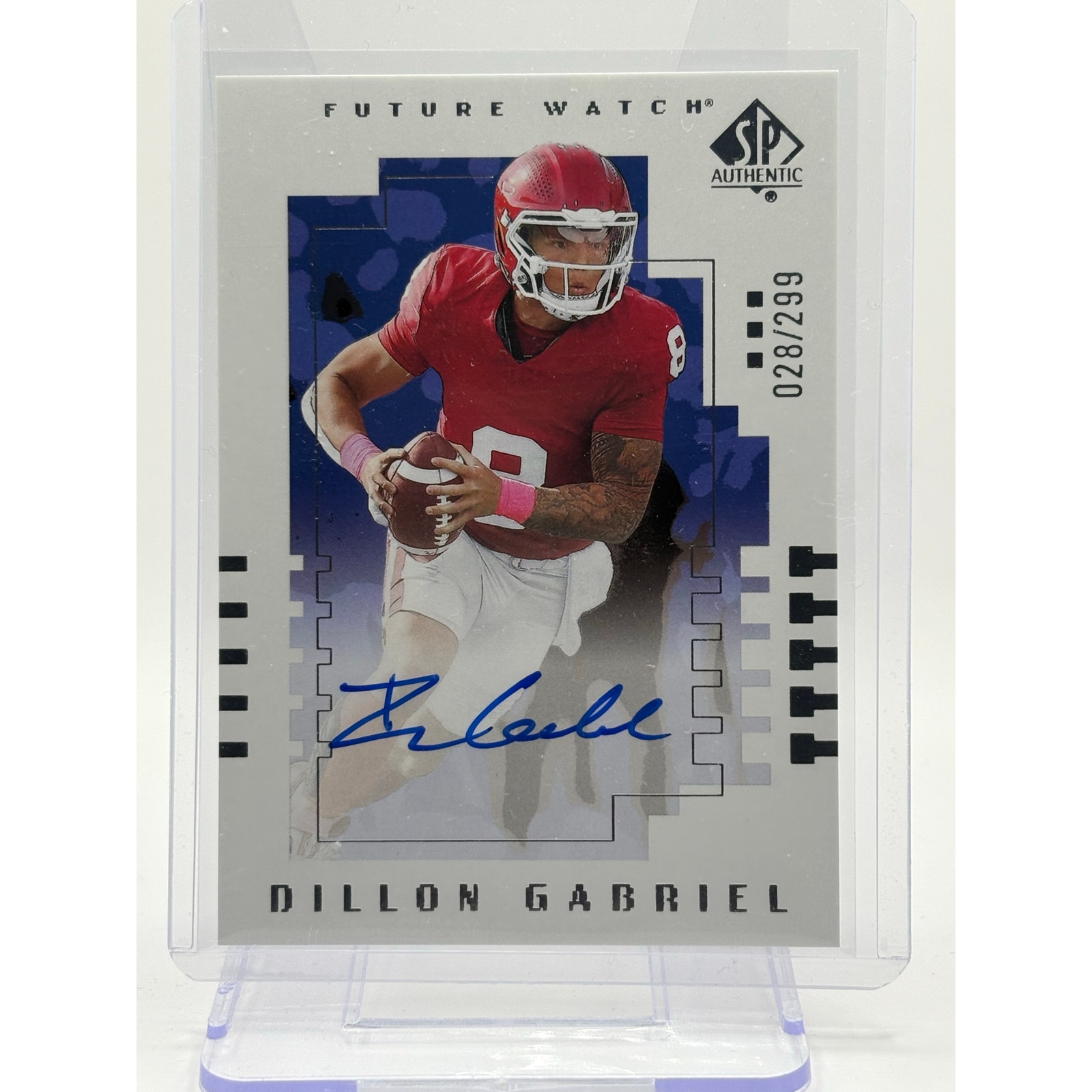 2024 UD Goodwin Champions Dillon Gabriel Future Watch On Card Auto /299 SP Ducks