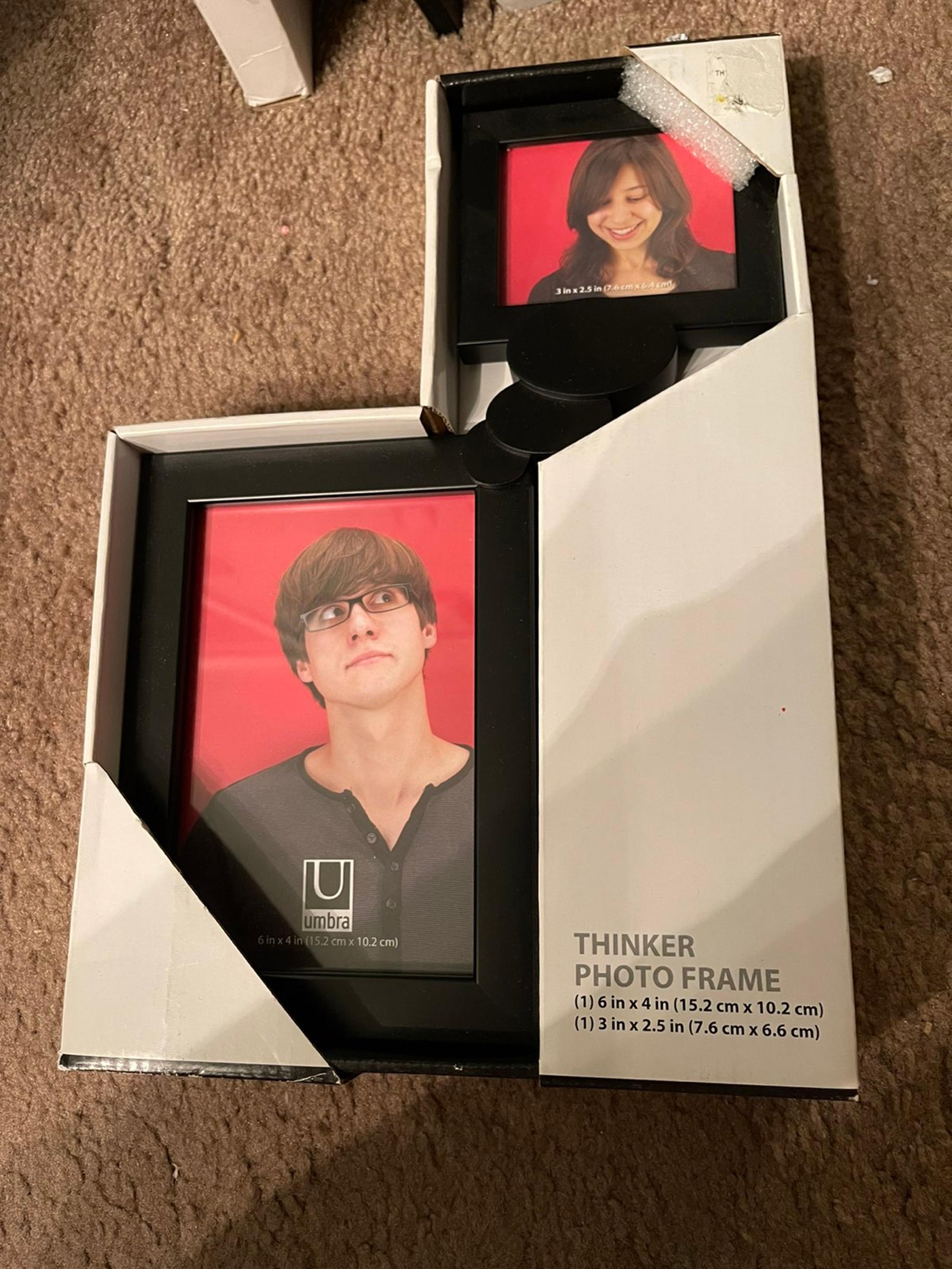 Thinker Umbra  Photo Frame Combo