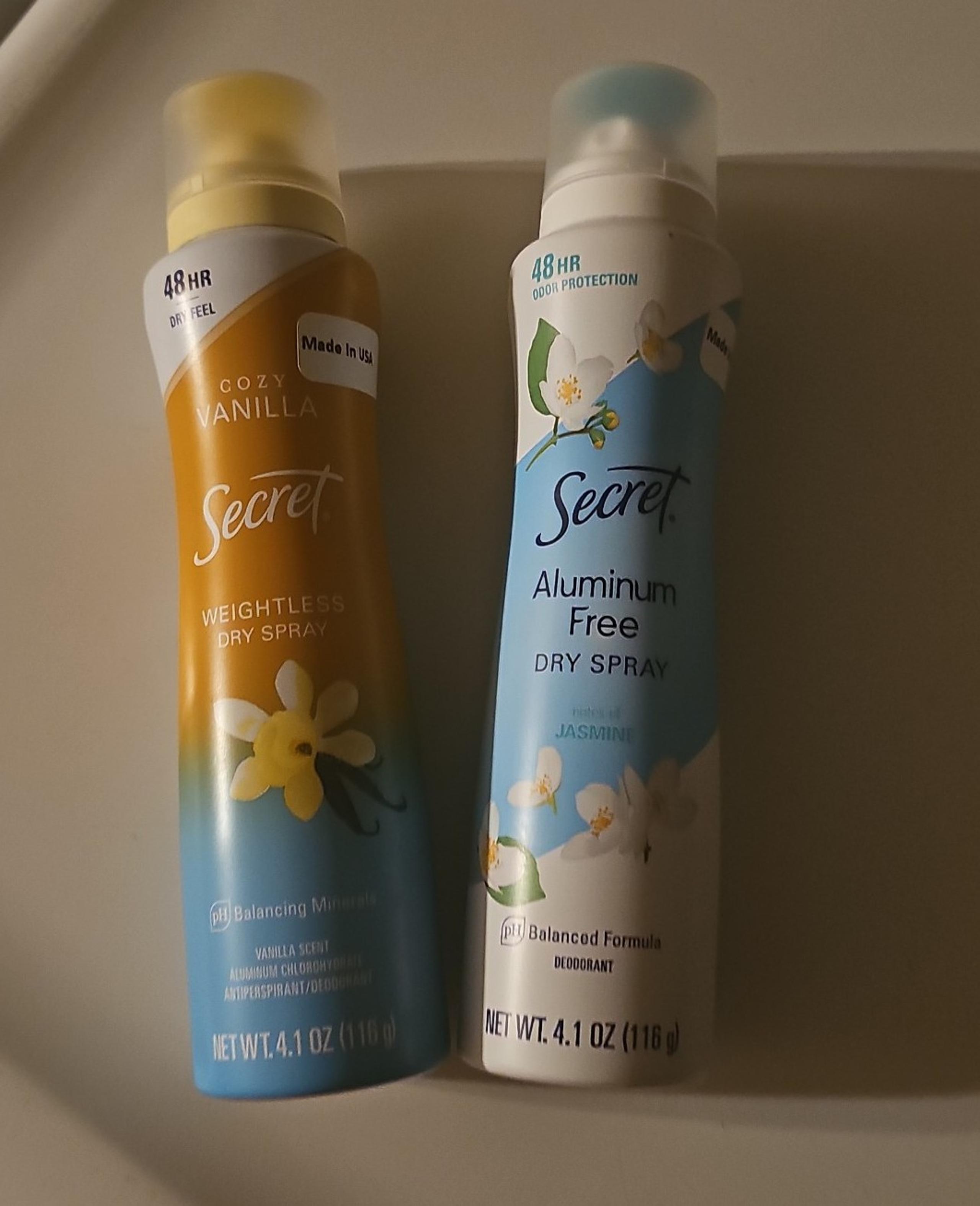 Secret Dry Spray