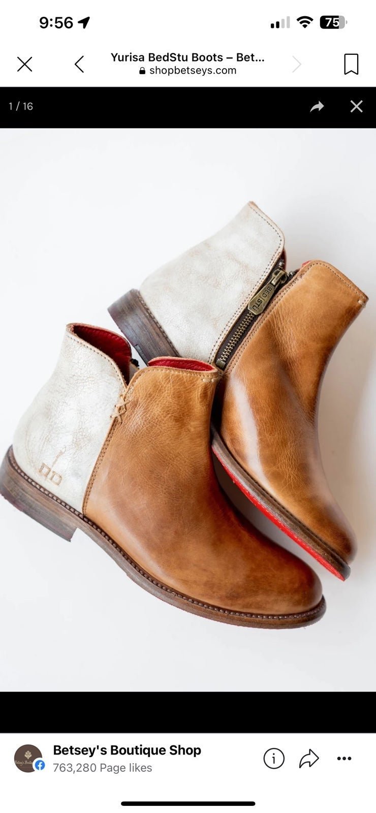 Bed Stu boots- NEW IN BOX