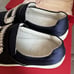 Roger vivier black blue satin sneakers