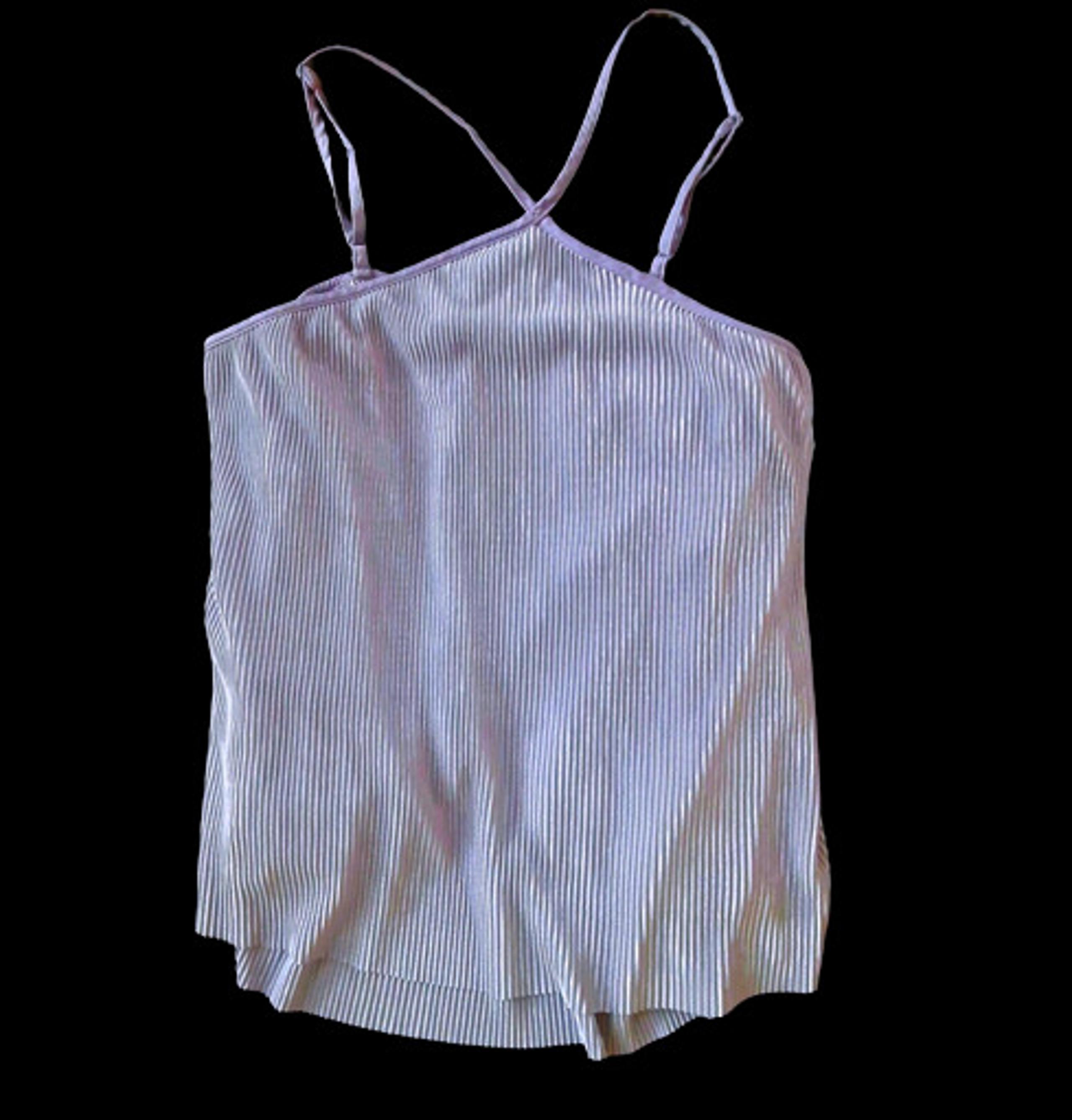 Urban Outfitters Halter Tank Top Women's XS Lilac Purple Ribbed Lined