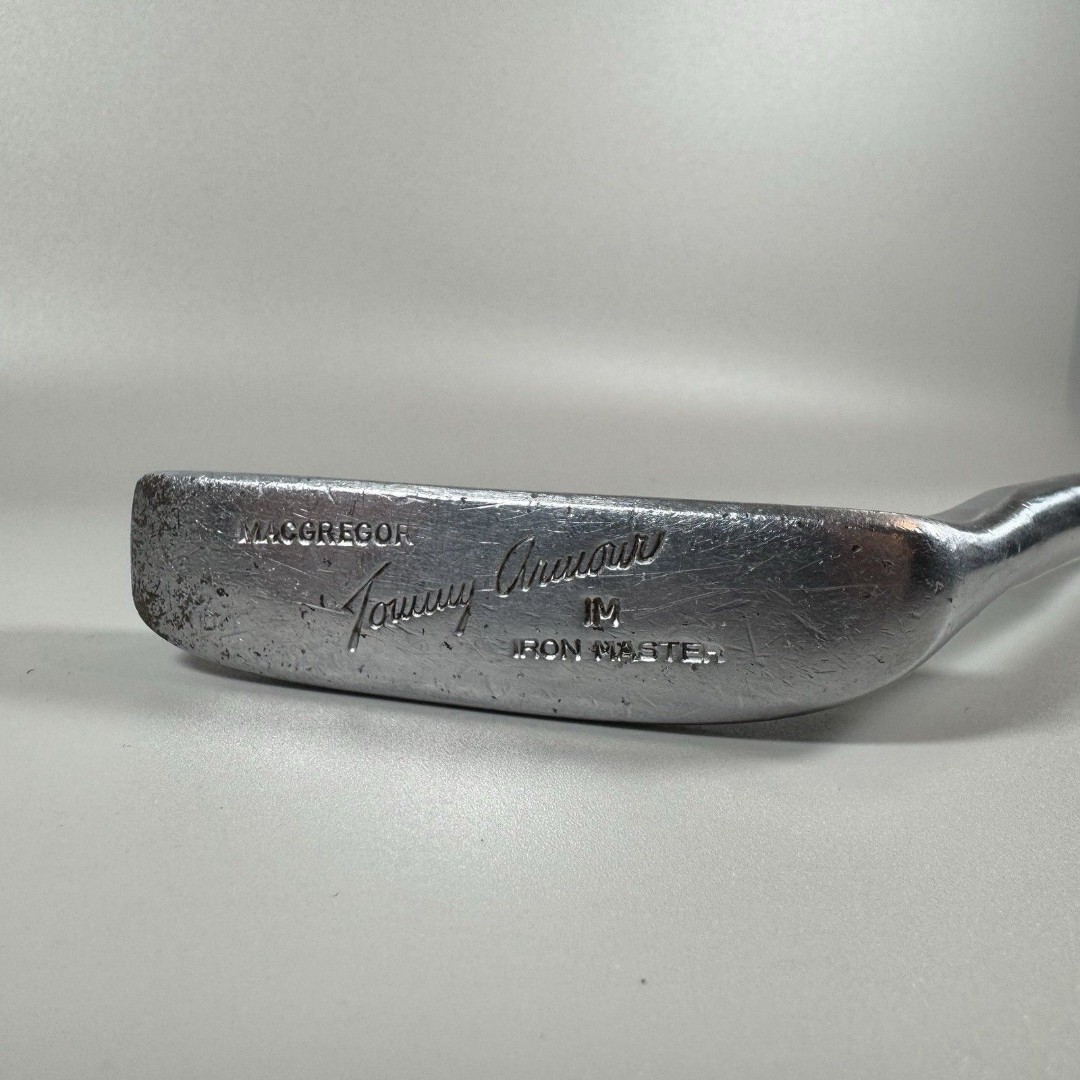 MacGregor Tommy Armour IM Iron Master Putter - RH, 35”, Leather Grip