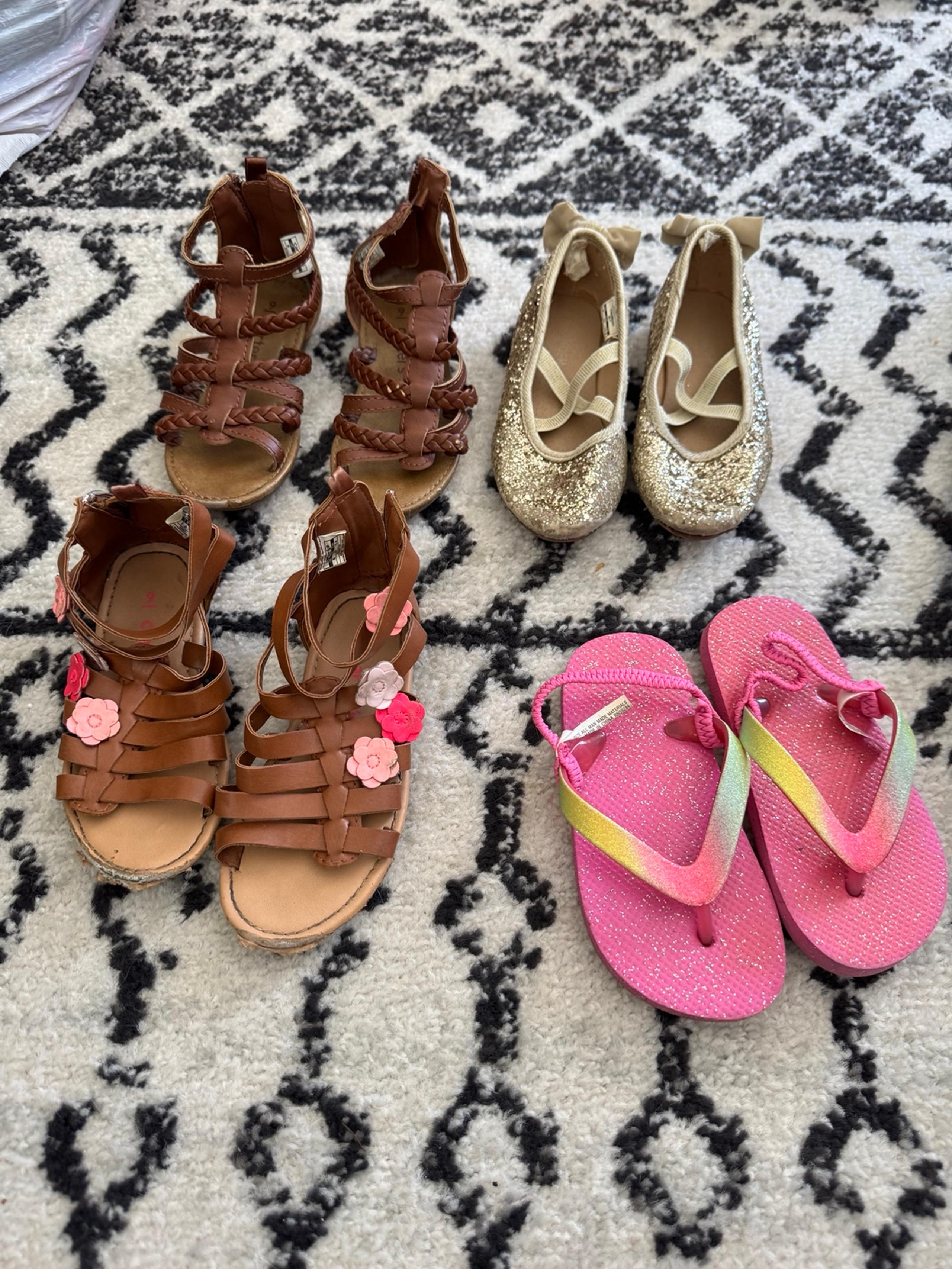 Girl shoe / sandal bundle