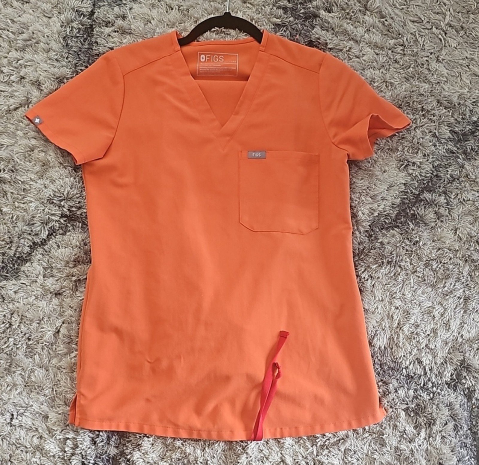 Figs Orange Catalina Top Jogger Bottoms XXS