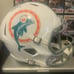 Larry Little signed Miami Dolphins Full Size Rep Helmet