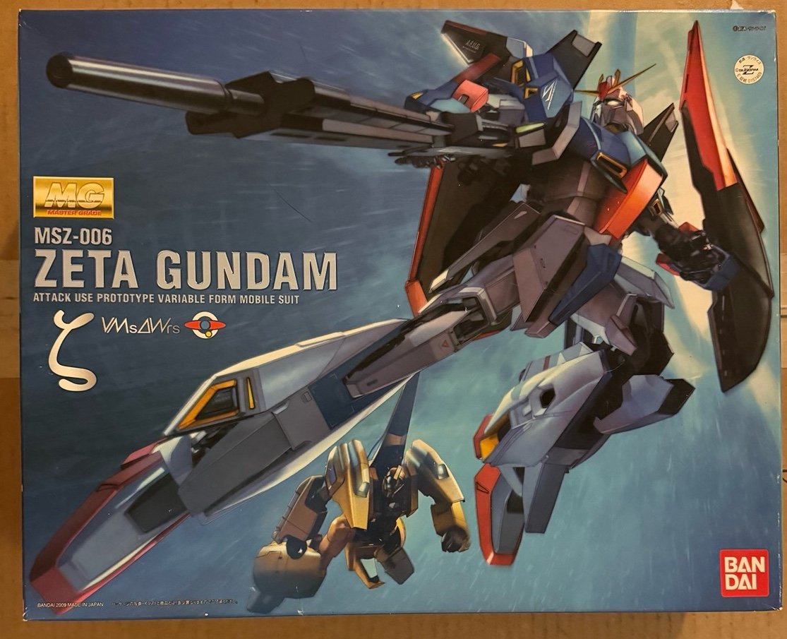 MG 1/100 Zeta Gundam 2.0 HD Version Limited Edition Model Kit Master Grade