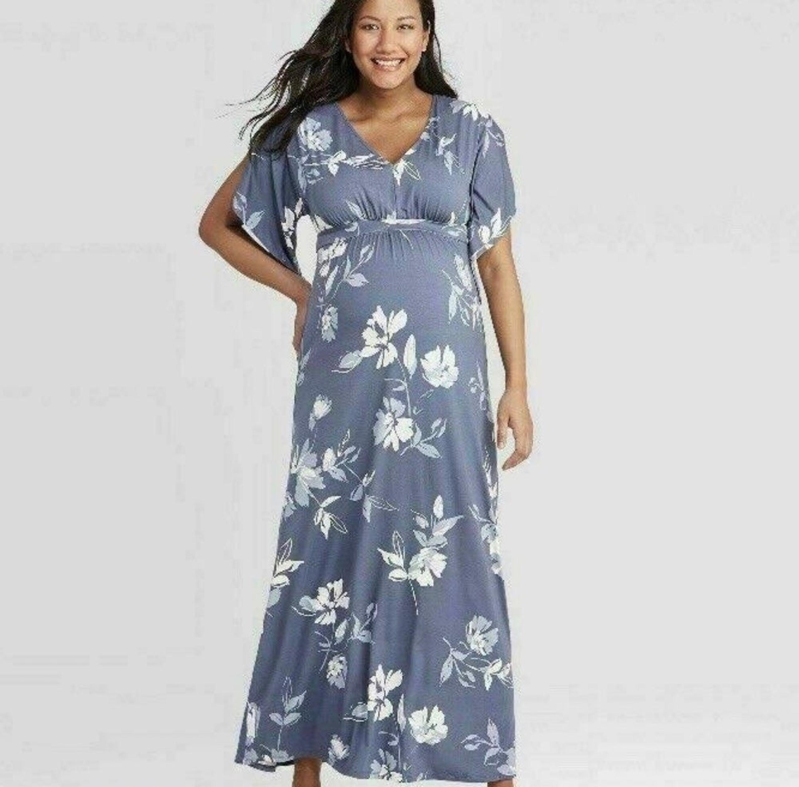 Isabel Floral Maternity Dress Size XS