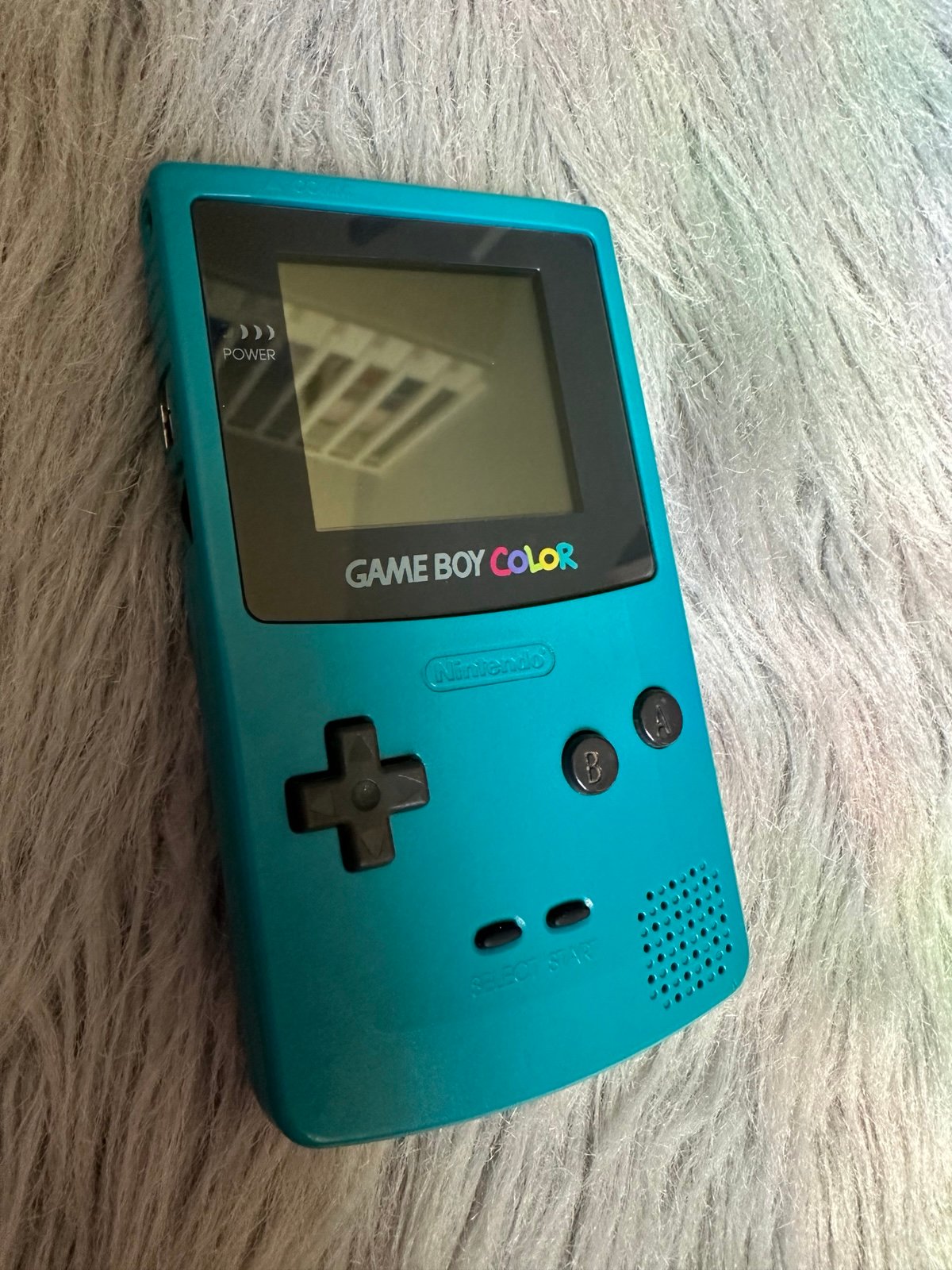 Vintage Nintendo Gameboy Color System - Teal
