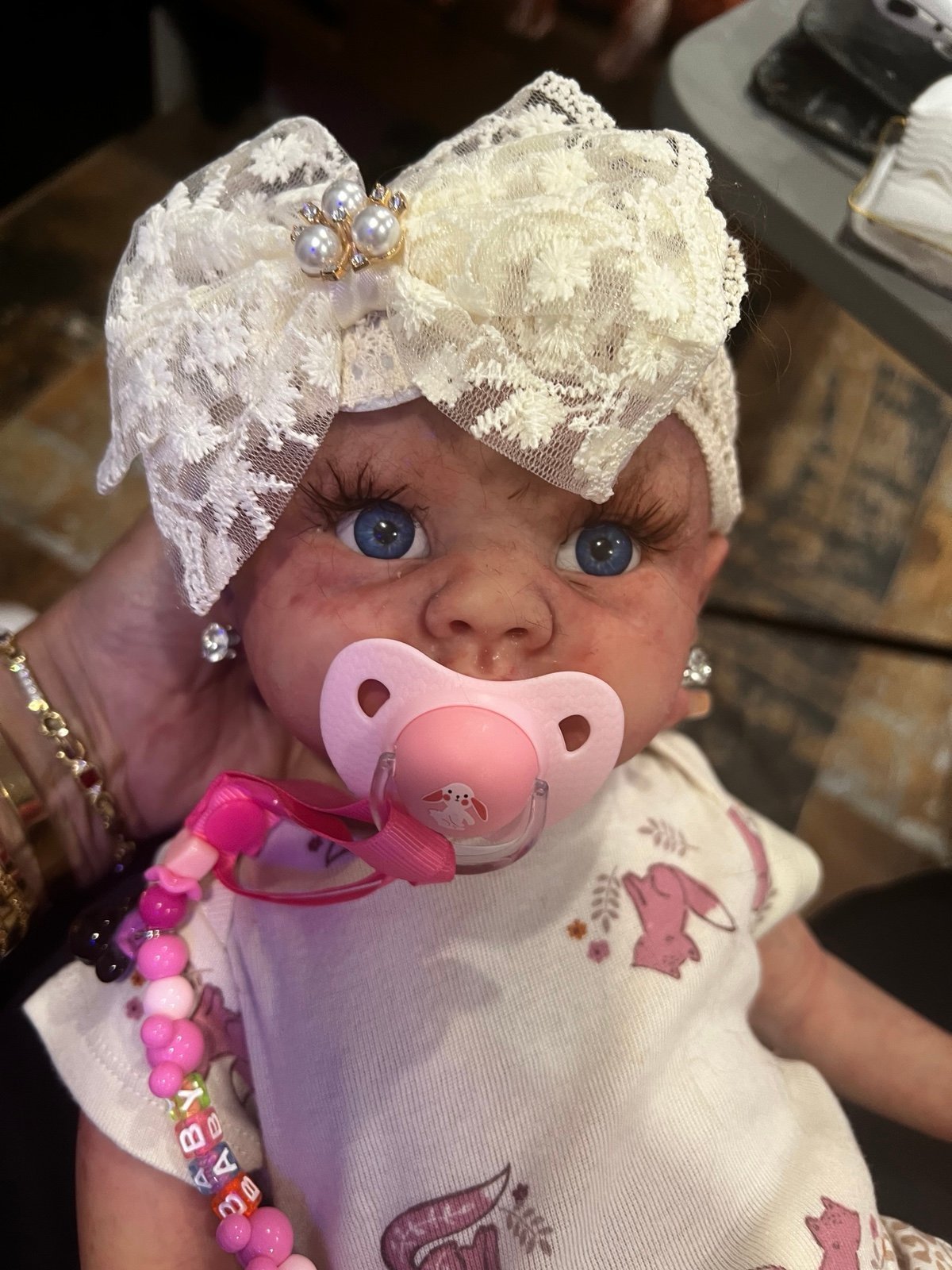Reborn silicone baby girl, 20”