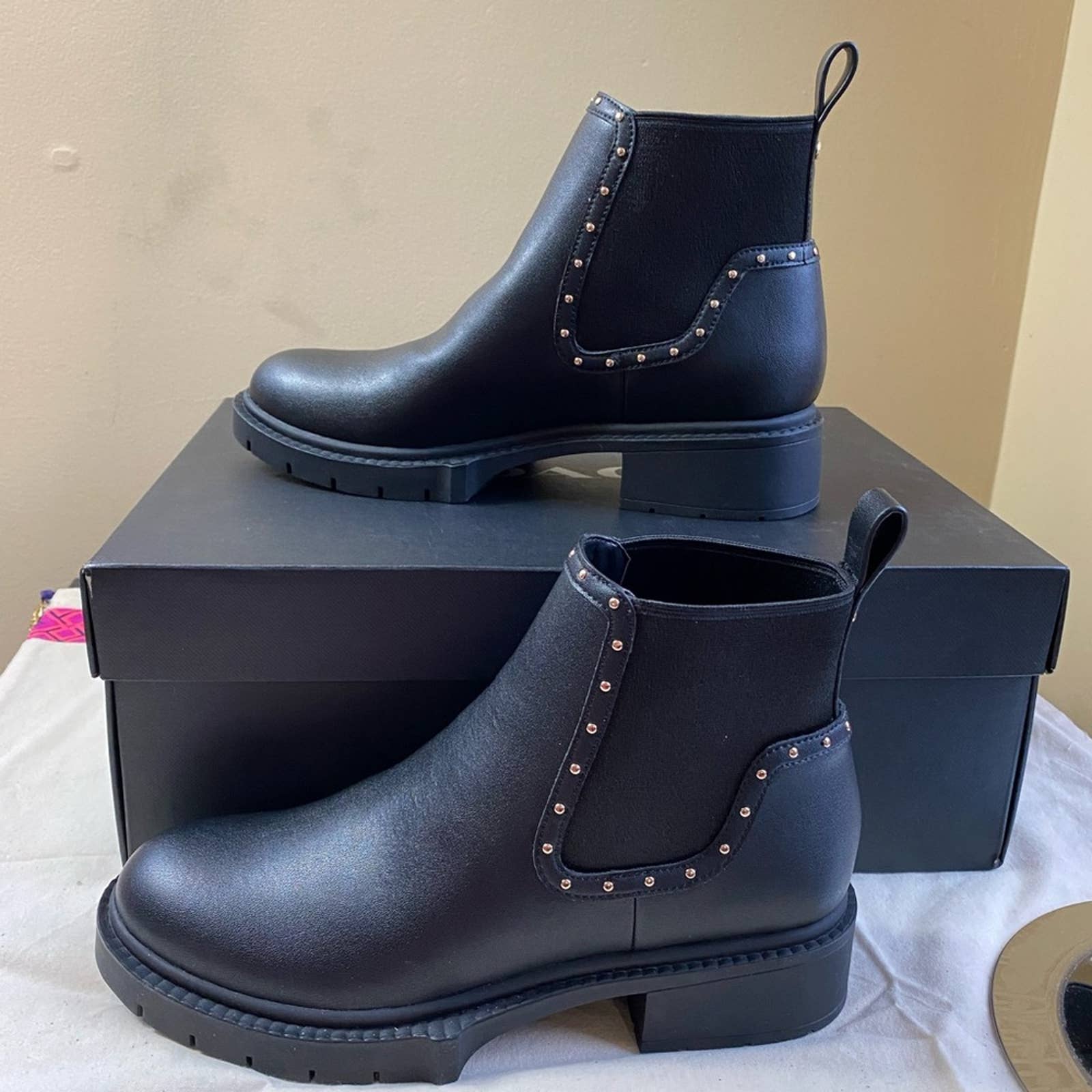 Coach Man-Made Upper Boots | Mercari Coach Man-Made Upper Boots | Mercari