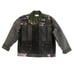 VTG Denim Patchwork Bomber Jacket Custom Jacko’s Original Western Black Size L