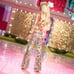 Barbie The Movie Collectible Doll Margot Robbie in Gold Disco Jumpsuit SEALED.