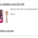 Barbie The Movie Collectible Doll Margot Robbie in Gold Disco Jumpsuit SEALED.