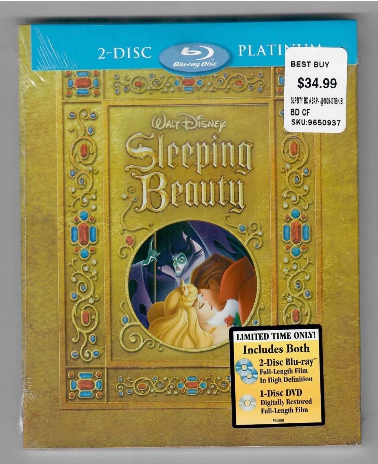 SLEEPING BEAUTY BEST BUY STEELBOOK Rare