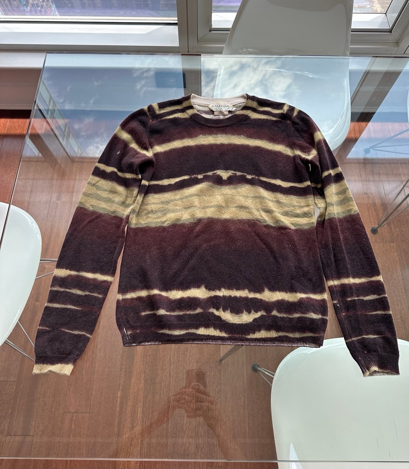 Tie-Dye cashmere sweater