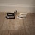 1950's Iron and Trivet Salt & Pepper Shakers