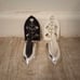 1950's Iron and Trivet Salt & Pepper Shakers