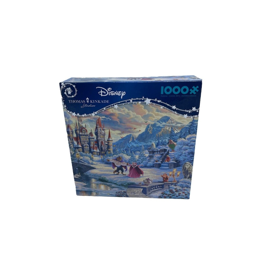 Ceaco 1000 piece-Disney: Beauty & the Beast Winter Enchantment-jigsaw puzzle