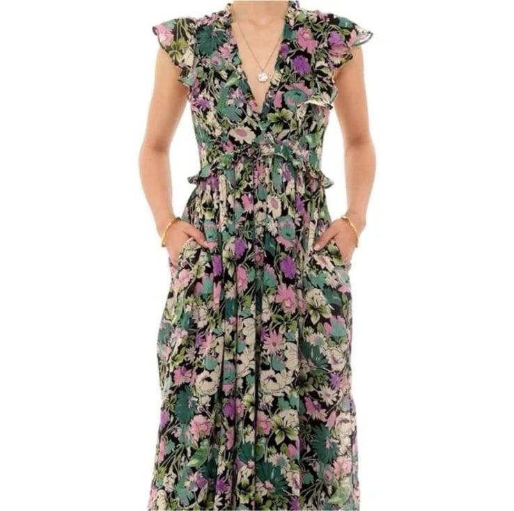Banjanan Honey Maxi Dress Size Medium