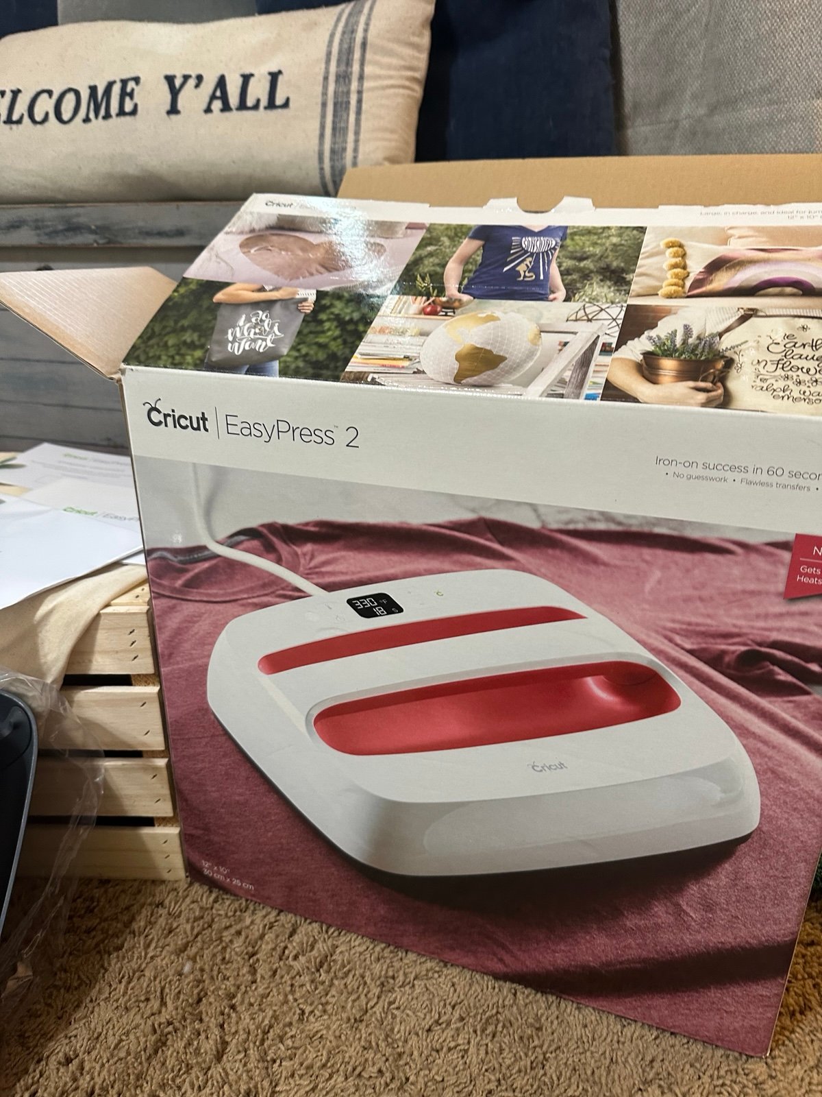 Cricut Easy Press 2 & Easy Press Mat NIP