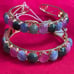 Natural Burmese Sapphire , Jade and African Ruby Bracelets
