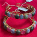 Natural Burmese Sapphire , Jade and African Ruby Bracelets