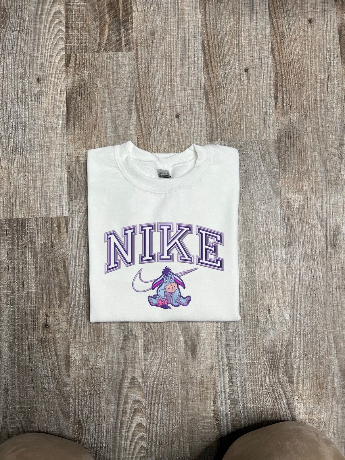 Nike Eeyore Disney embroidered sweatshirt crewneck from Winnie the Pooh