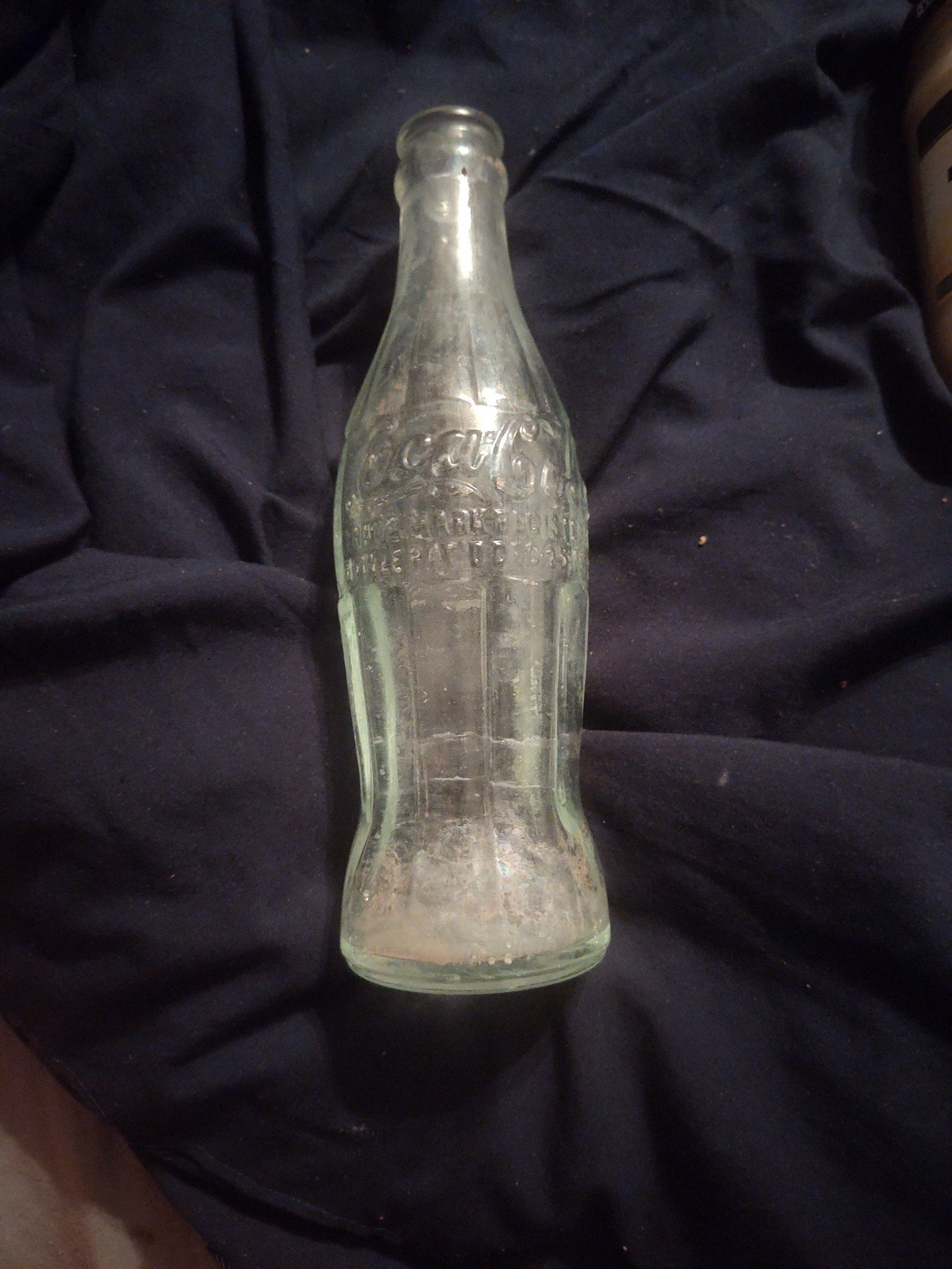 Coca Cola Christmas 1923 Antique Bottle (Opelika) Very Rare!