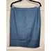 Hugo Boss Womens 8 / M Vimena Work Career Pencil Skirt Blue Herringbone Classic