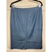 Hugo Boss Womens 8 / M Vimena Work Career Pencil Skirt Blue Herringbone Classic