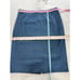 Hugo Boss Womens 8 / M Vimena Work Career Pencil Skirt Blue Herringbone Classic