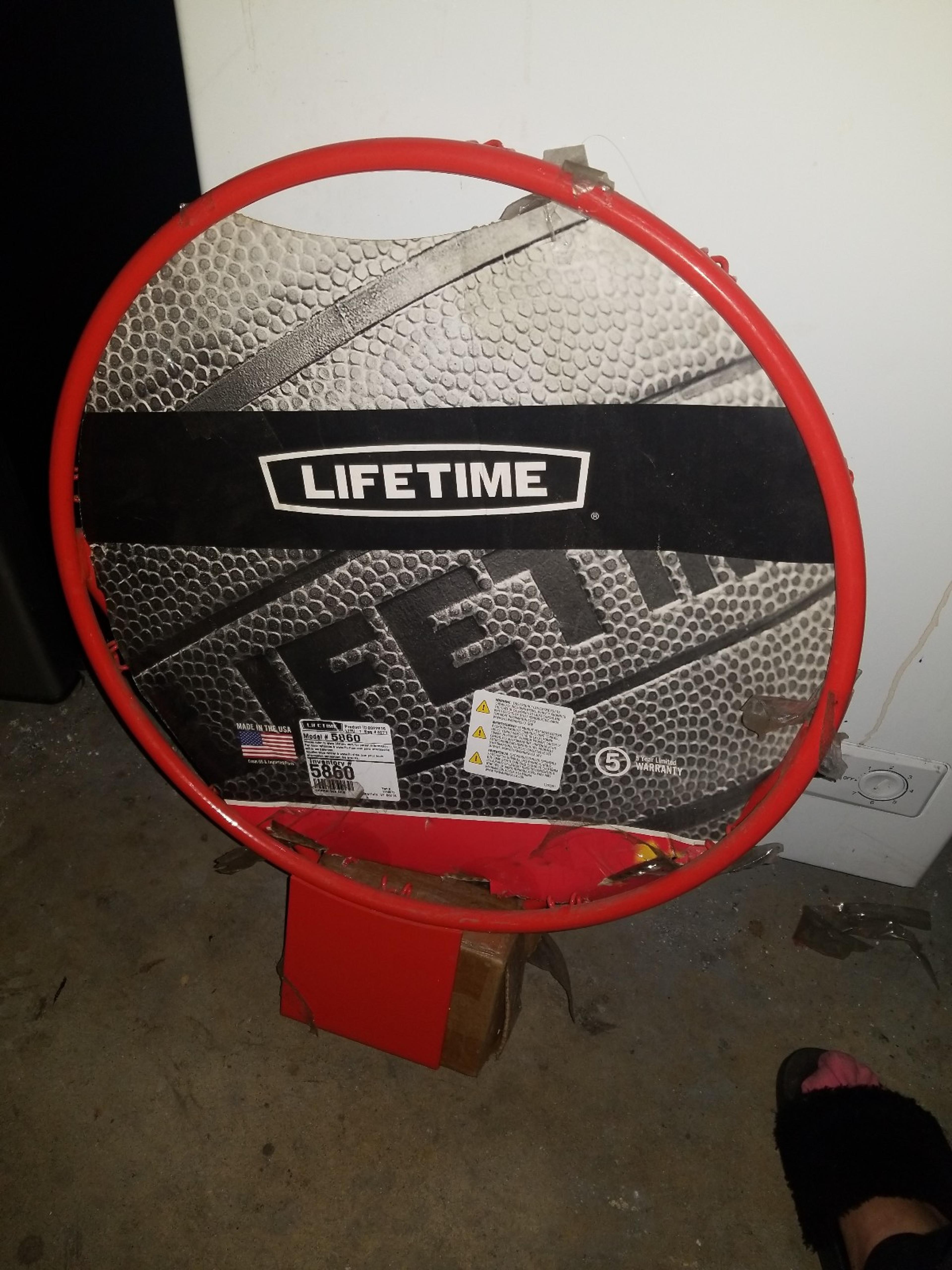 Lifetime Blue Basketball Hoops | Mercari